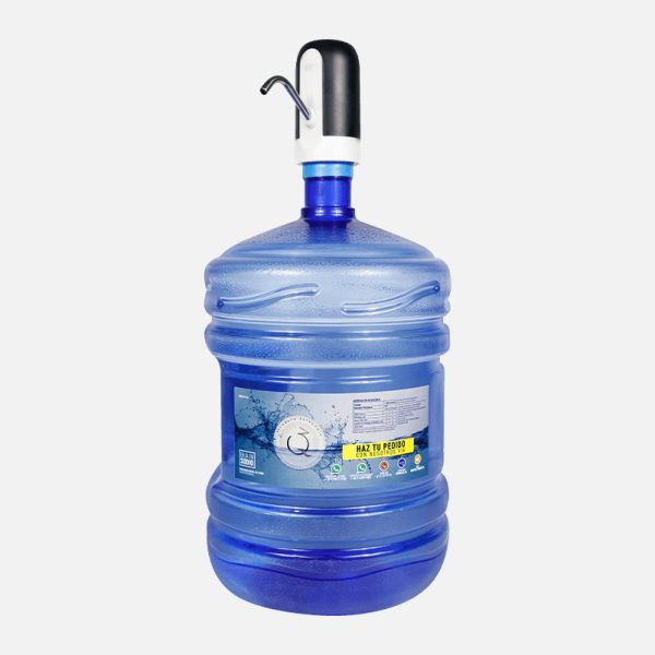 PACK BOMBA USB + BOTELLON DE 20LTS